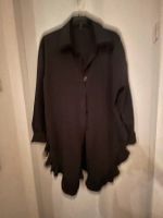 Bluse mit Volant in schwarz neu Gr. 46 Hessen - Darmstadt Vorschau