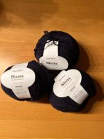 Verkaufe 3 Knäuel dunkelblaue Wolle (Siena) Hessen - Petersberg Vorschau