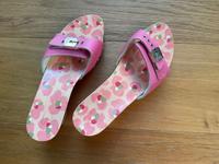 Handbemalte neue Scholl Clogs aus Buchenholz, Model Charm, München - Thalk.Obersendl.-Forsten-Fürstenr.-Solln Vorschau