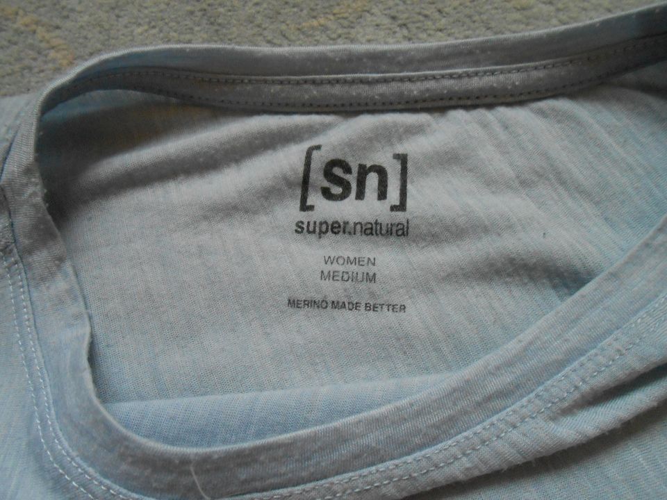 SN Super Natural Merinoshirt Yogashirt  Gr. M in Brakel