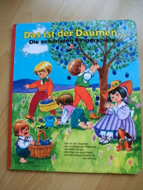 Das ist der Daumen... Die schönsten Fingerspiele Buch in Düsseldorf