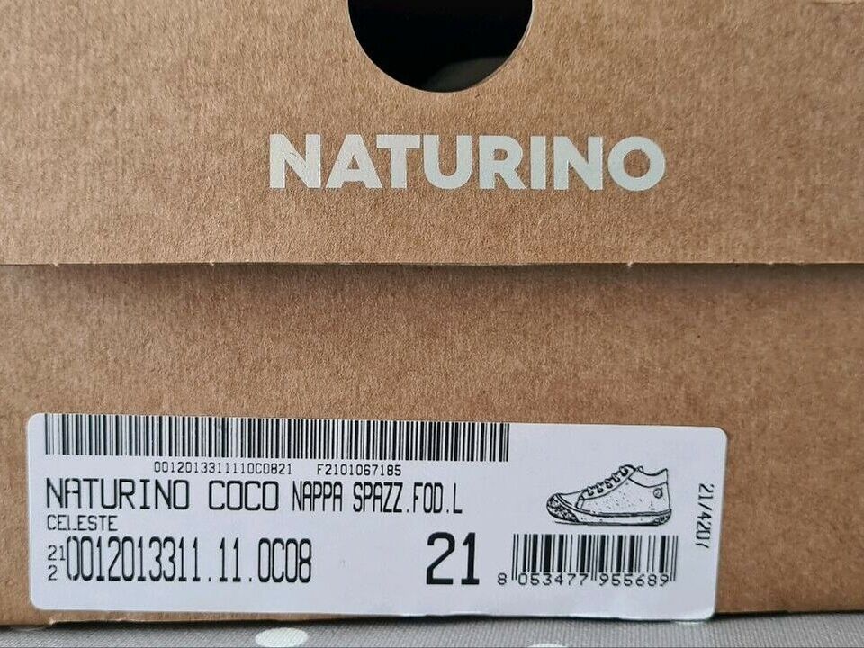 Lauflernschuhe gefüttert Naturino Coco Gr.21 in Aue