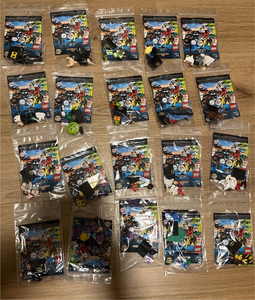 Lego Minifigures 71020 The Batman Series 2 - komplett alle 20 Fig in Zeil