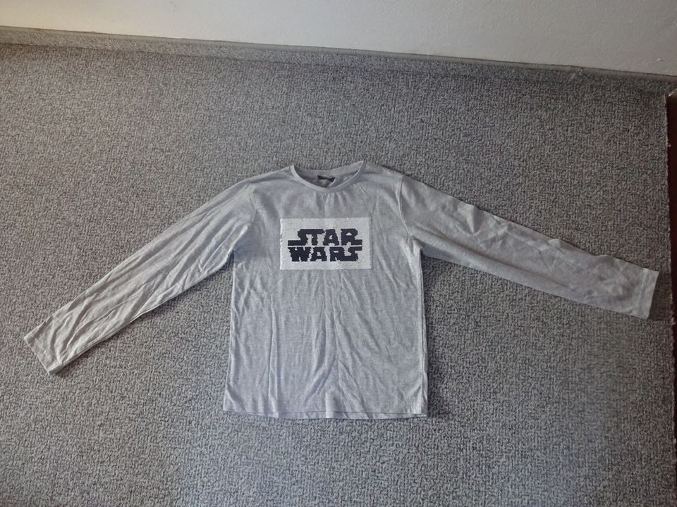 Wendepaletten T-Shirt Star Wars neuwertig Gr 146-152 in Bobingen