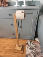 Toilettenpapier-Halter Holz Bambus Wandsbek - Hamburg Eilbek Vorschau