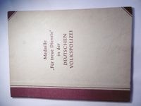 DDR Ehrenurkunde zur Verleihung Orden"Für treue Dienste"Stufe IIi Schleswig-Holstein - Norderstedt Vorschau