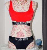 Calvin Klein Swimwear Bandeau-Bikini Gr.S NEU - rot/schwarz BOHO Niedersachsen - Schortens Vorschau