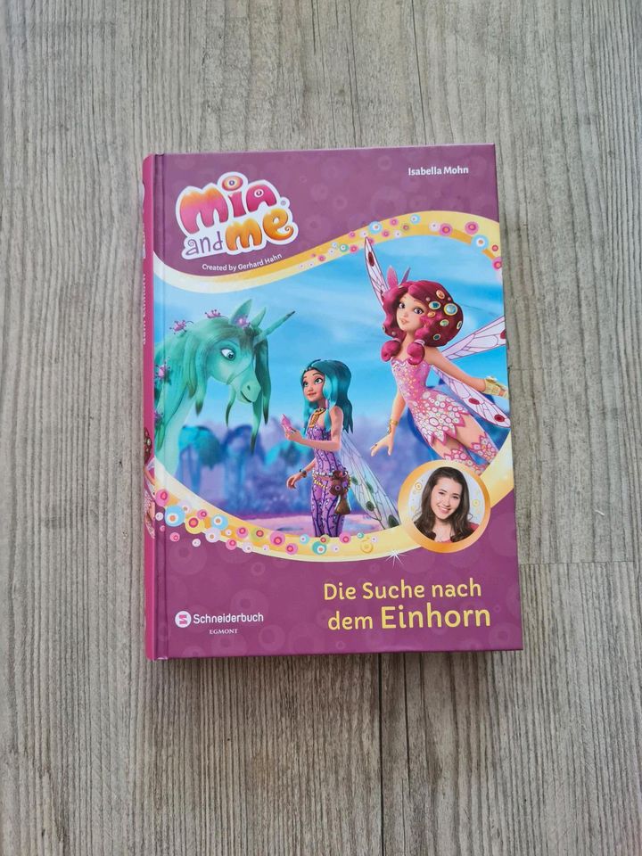 Mia and me 4 Bücher Einhorn Buch lesen Kinderbücher Fee Onchao in Wartenberg