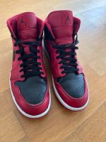 Nike Air Jordan 1 MID Gr 44,5 schwarz rot Sneaker high Rostock - Hansaviertel Vorschau