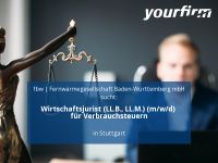 Wirtschaftsjurist (LL.B., LL.M.) (m/w/d) für Verbrauchsteuern | Stuttgart - Stuttgart-Süd Vorschau