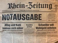 Rhein - Zeitung 07.04.1984 + 08.04. April Notausgabe Rheinland-Pfalz - Sinzig Vorschau