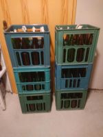 6 leere Apfelsaftkästen mit je 12 Flaschen zu 1 Liter Bayern - Wilhelmsdorf Vorschau