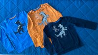 3x s.Oliver: Dino-Longsleeves mit Wendepailletten - 116/122 Essen - Essen-Ruhrhalbinsel Vorschau