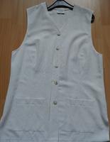 Longweste / Bluse Gr.40 beige-meliert / Leinenanteil - CANDA Rheinland-Pfalz - Lingenfeld Vorschau