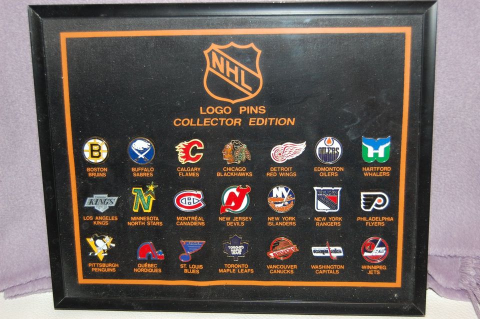 NHL Logo Pins Collector Edition Pin-Set in Taufkirchen München