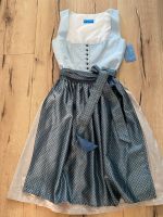 Dirndl Trachtenmanufaktur München,  hellblau / beige, Gr. 38 Duisburg - Homberg/Ruhrort/Baerl Vorschau