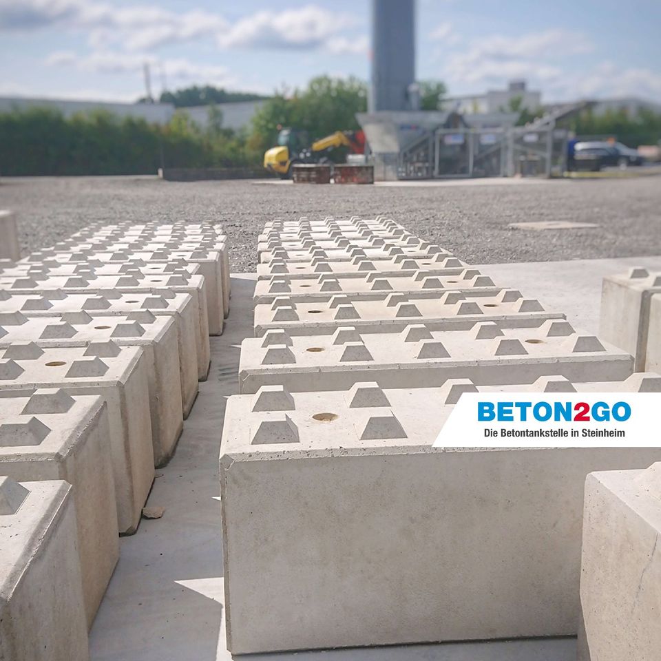 Firmenführung Besichtigung Beton2Go Betontankstelle in Steinheim