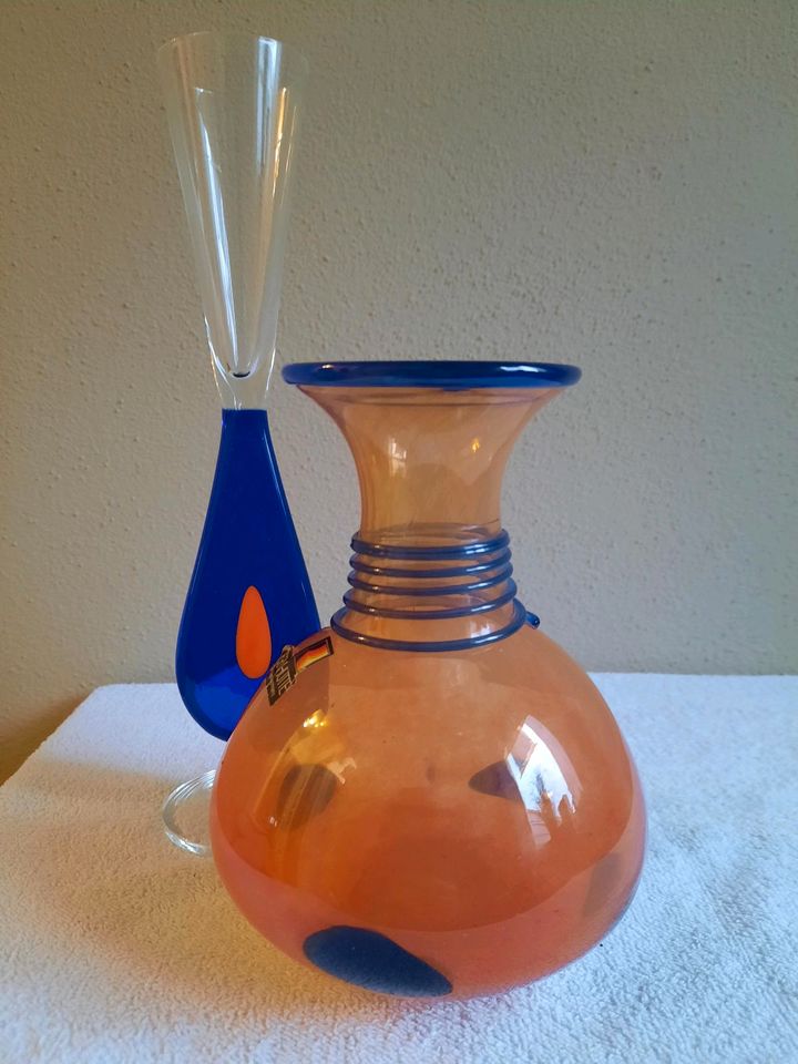 Vase, Blumenvase, Glas in Eslarn