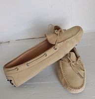 Original Tods Tod's Mokkasins Schlüpfschuhe Schuhe Gr 37,5 beige Berlin - Wilmersdorf Vorschau