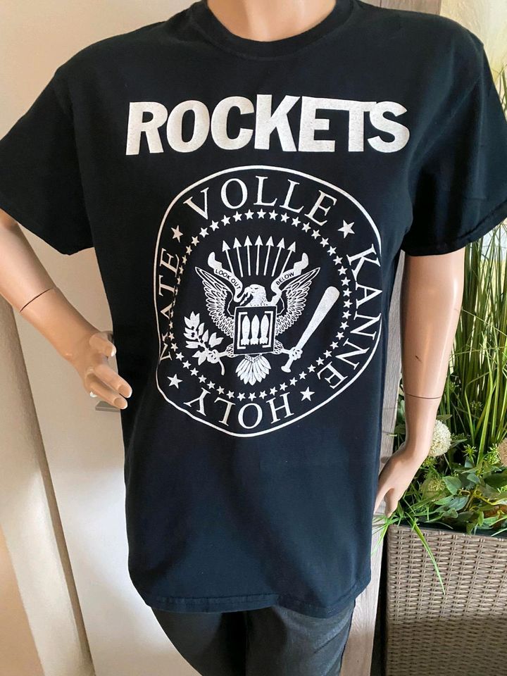 Band Shirt Tshirt Punkrock Rockets Volle Kanne Gr: M schwarz in Camburg