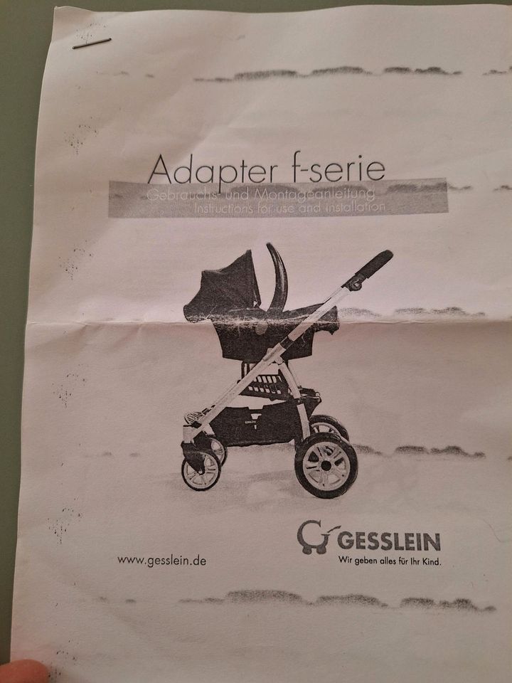 Gesslein F4 Kinderwagen / Buggy älteres Modell in Mannheim