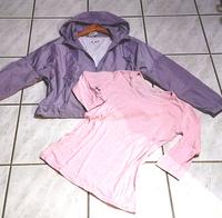 TOP!!! Pimkie Laufjacke flieder Gr. 36 + 2 Basic Shirts Gr. M/L Nordrhein-Westfalen - Kreuztal Vorschau