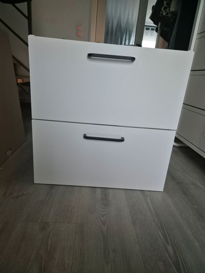 ENHET Waschbeckenunterschrank mit 2 Schubladen, weiß, 60x42x60 in Salzhemmendorf