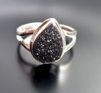 925 Sterling Silber Ring Druse Edelstein Gr. 18,5 Schmuck Niedersachsen - Hessisch Oldendorf Vorschau