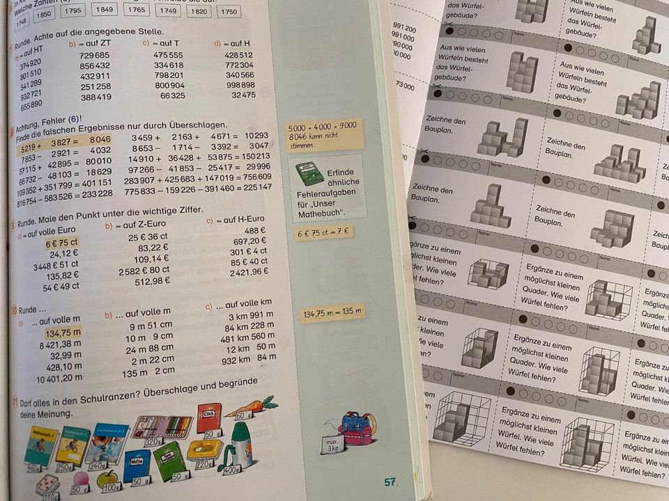 Mein Mathehbuch4, Grundschule Bayern, 4.Jahrgangsstufe, Schulbuch in Mühldorf a.Inn