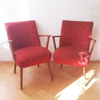 2x 50er 60er Jahre Sessel Stühle mit Armlehne Mid Century Vintage Leipzig - Reudnitz-Thonberg Vorschau