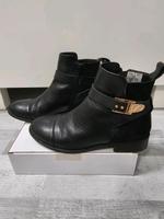 COX Boots Stieffeleten Leder schwarz gold Gr. 36 Hamburg-Mitte - Hamburg Hamm Vorschau