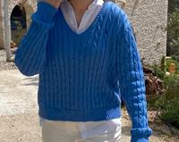 Ralph-Lauren-Pulli in hellblau Frankfurt am Main - Westend Vorschau