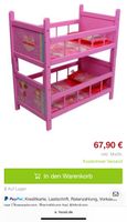 2 Puppen Bett Hochbett stockbett my Little Princess neu rosa Baden-Württemberg - Sinsheim Vorschau