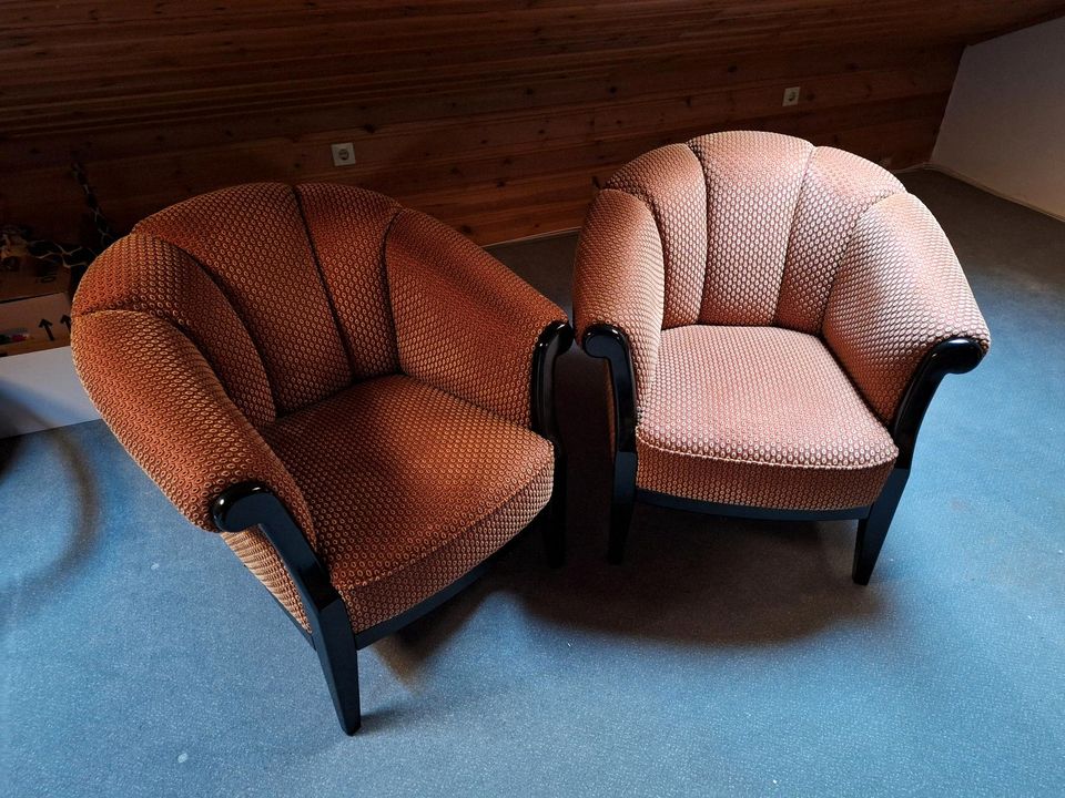 Sofa und 2 Sessel im Retro-Look in Paderborn