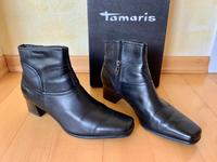 Tamaris Damen Leder Stiefelette gefüttert schwarz 39 Winter warm Nordrhein-Westfalen - Engelskirchen Vorschau