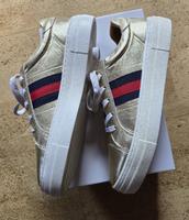 Ledersneaker Sneaker Leder gold Gr. 41 Neu mit Karton Hessen - Geisenheim Vorschau