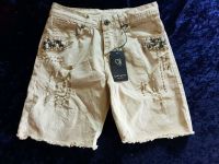 Shorts beige mit Schmuckdetail, Italy Moda, Gr. S Bayern - Michelau i. OFr. Vorschau