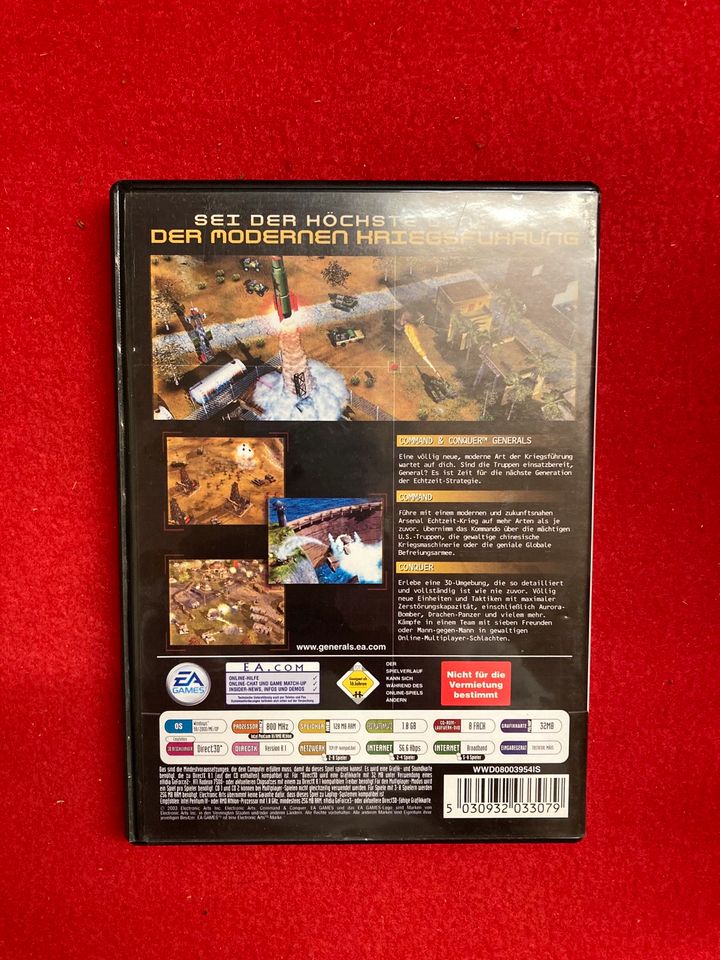 PC CD ROM Generalis Command Conquer in Angelmodde