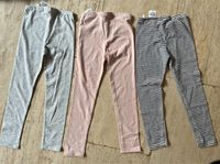 2 schöne Leggings, Rosa und grau Gr 122, neu Nordrhein-Westfalen - Rheda-Wiedenbrück Vorschau