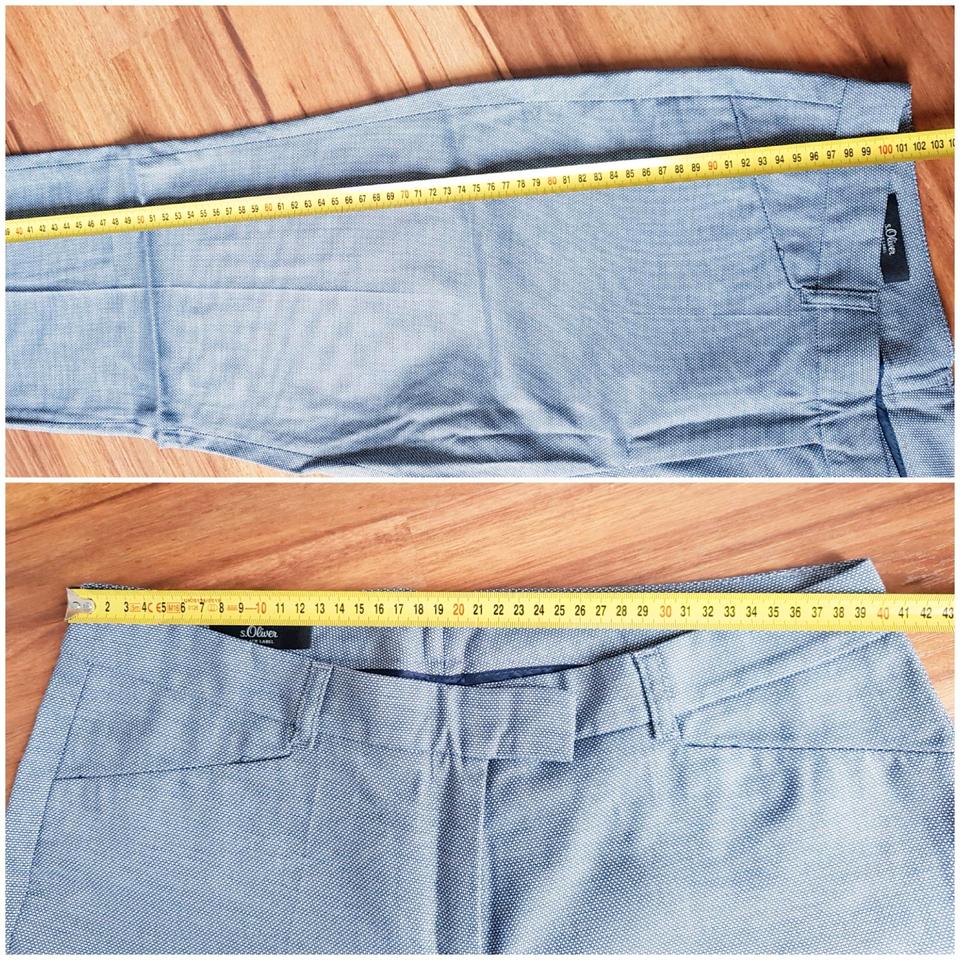 Stoffhose Eve - Größe 38 - S.Oliver - Büro - blau - neuwertig in Hövelhof