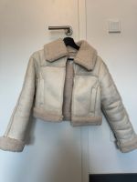 Lederjacke vegan mit Teddy Fell cropped Nordrhein-Westfalen - Arnsberg Vorschau