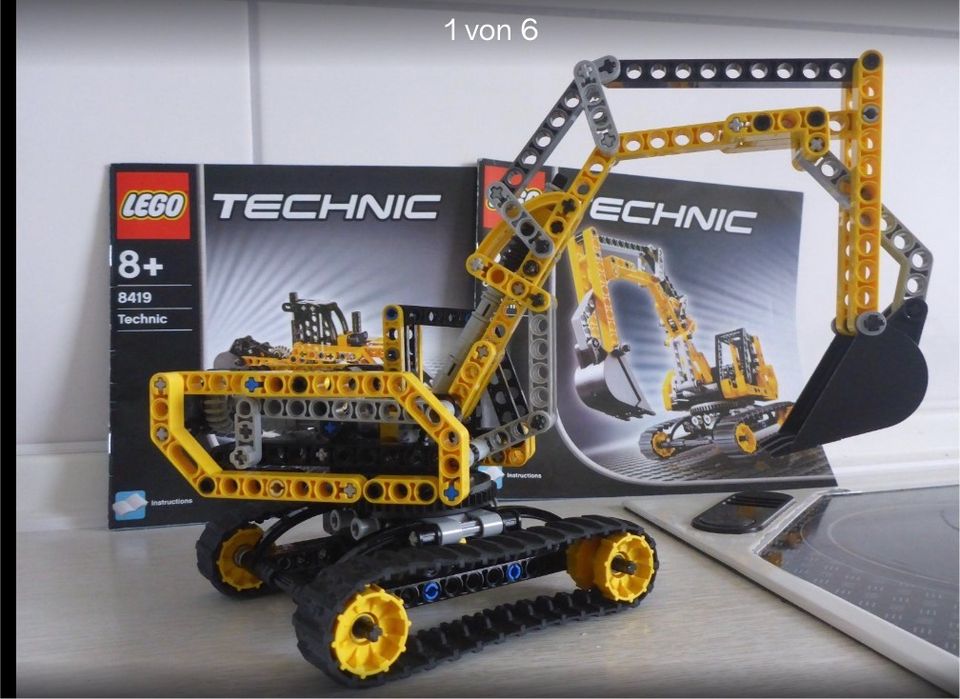 Lego Technic Bagger 8419 Top in Bad Lippspringe