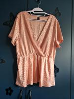 Satin Bluse mit V-Ausschnitt und Leo Muster Bayern - Gersthofen Vorschau