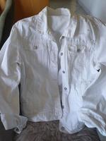 Jeans Jacke weiß Baden-Württemberg - Tennenbronn Vorschau