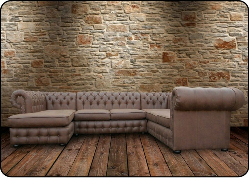 Chesterfield U Form Sofa | Couch | Sofa | Ecksofa in Velbert