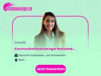 Kommunikationsmanager Newsdesk (m/w/d) Berlin - Mitte Vorschau