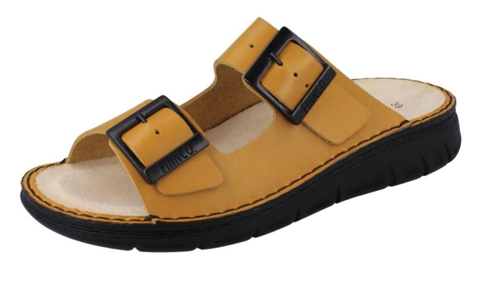 SUCHE ❤️ Finn Comfort Pantolette Sandale Kreta (oder Cayman) 38 in Neuberg