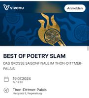2x Ticket Poetry Slam Best of Regensburg Bayern - Regensburg Vorschau