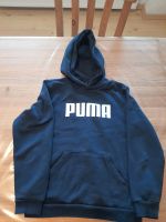 Kapuzenpulli dunkel blau Puma Gr. 152 Hessen - Dillenburg Vorschau