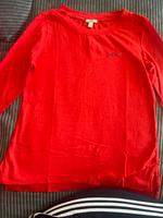 Esprit Oberteil Langarmahirt rot dünner Pulli 100% Baumwolle Kreis Ostholstein - Ahrensbök Vorschau